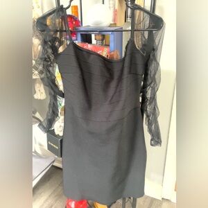 Bandage black dress